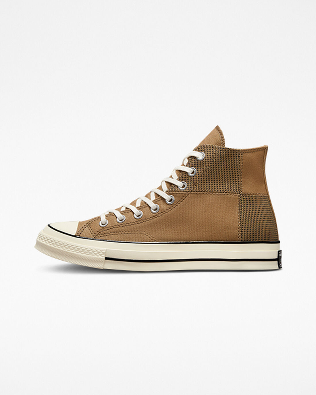 Converse Chuck 70 Patchwork Höga Sneakers Dam Bruna/Svarta | Sverige-42730