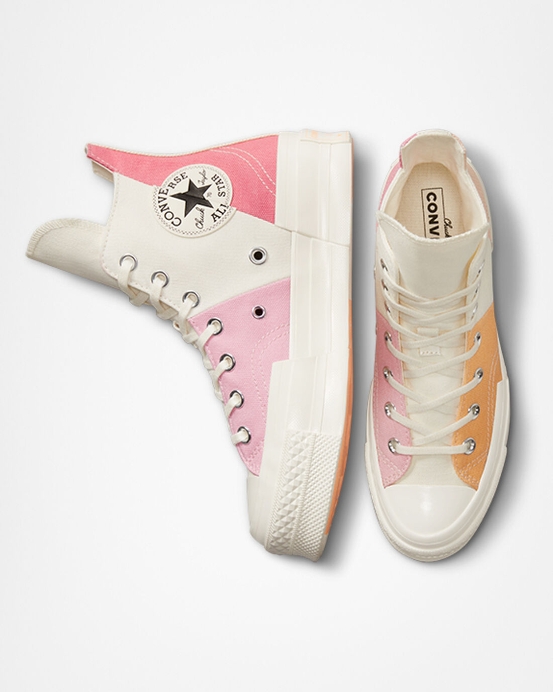 Converse Chuck 70 Plus Color Candy Höga Sneakers Herr Beige/Orange Rosa | Sverige-59427