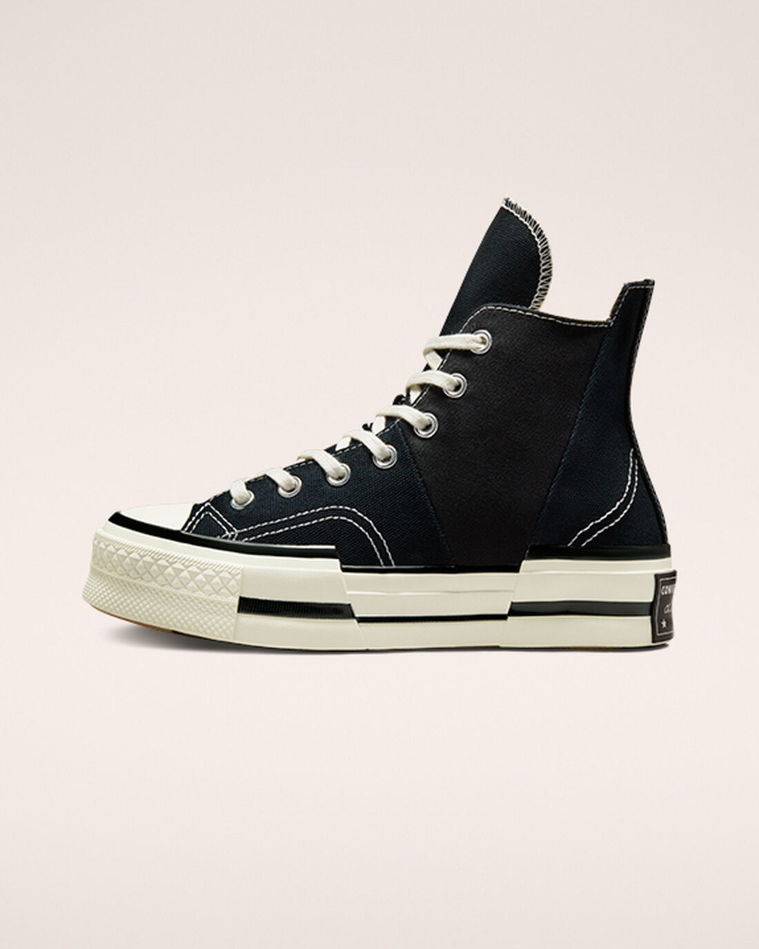 Converse Chuck 70 Plus Höga Sneakers Dam Svarta | Sverige-32791