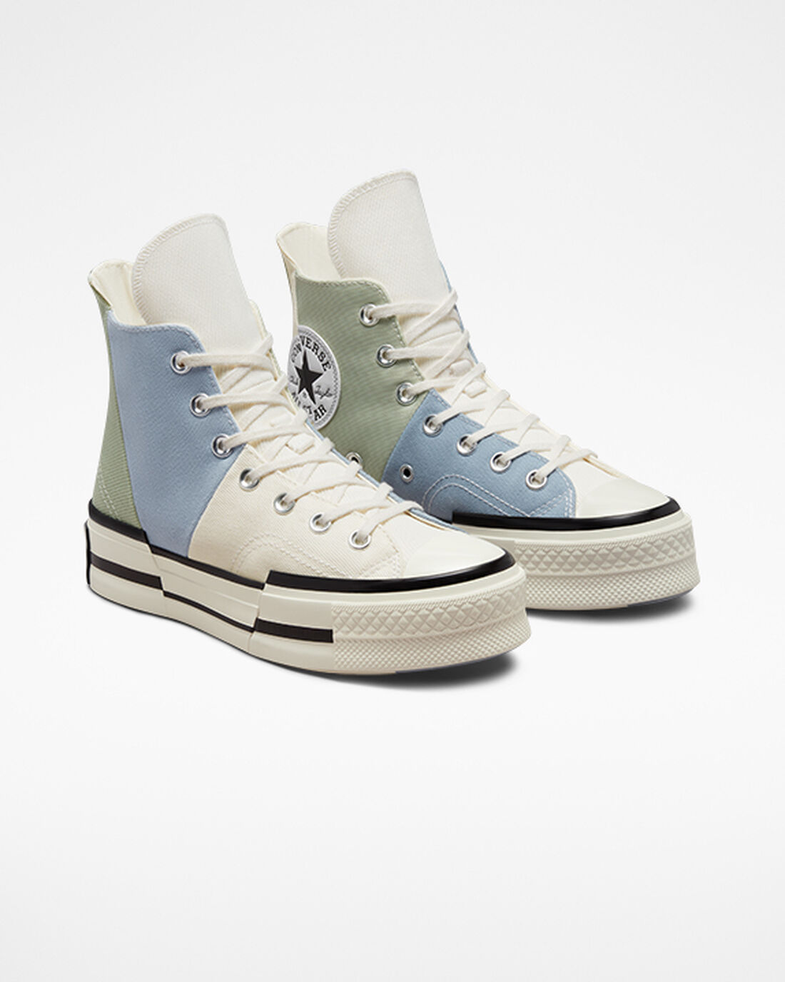 Converse Chuck 70 Plus Höga Sneakers Dam Olivgröna | Sverige-63541