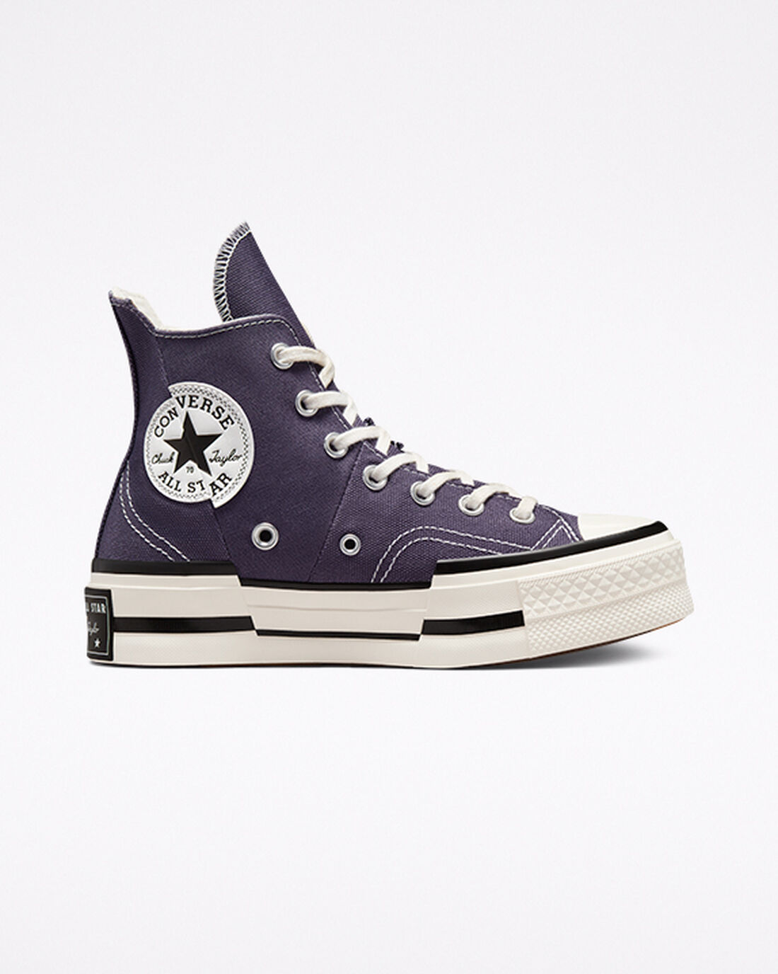 Converse Chuck 70 Plus Höga Sneakers Dam Lila/Svarta | Sverige-84052