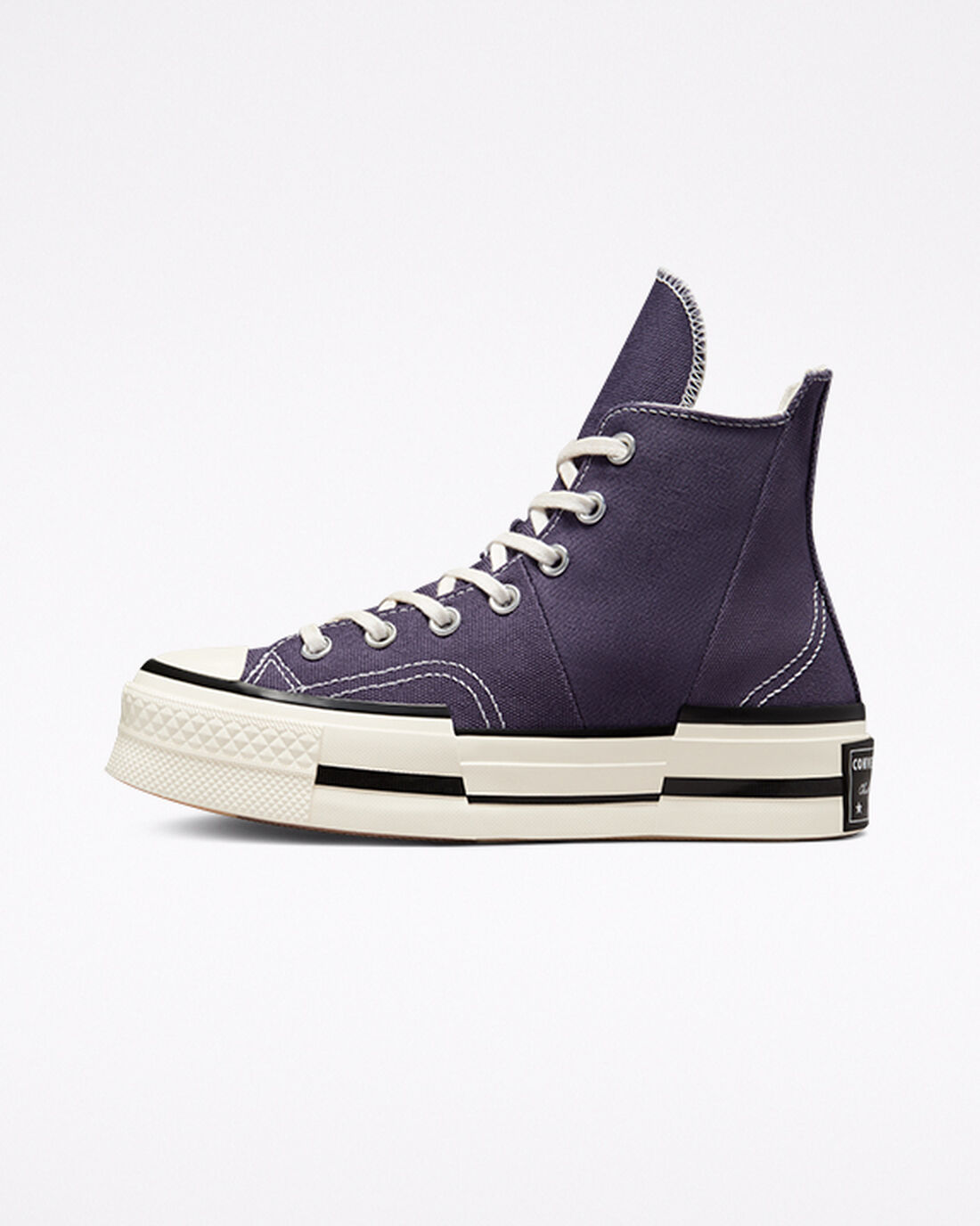 Converse Chuck 70 Plus Höga Sneakers Herr Lila/Svarta | Sverige-03748