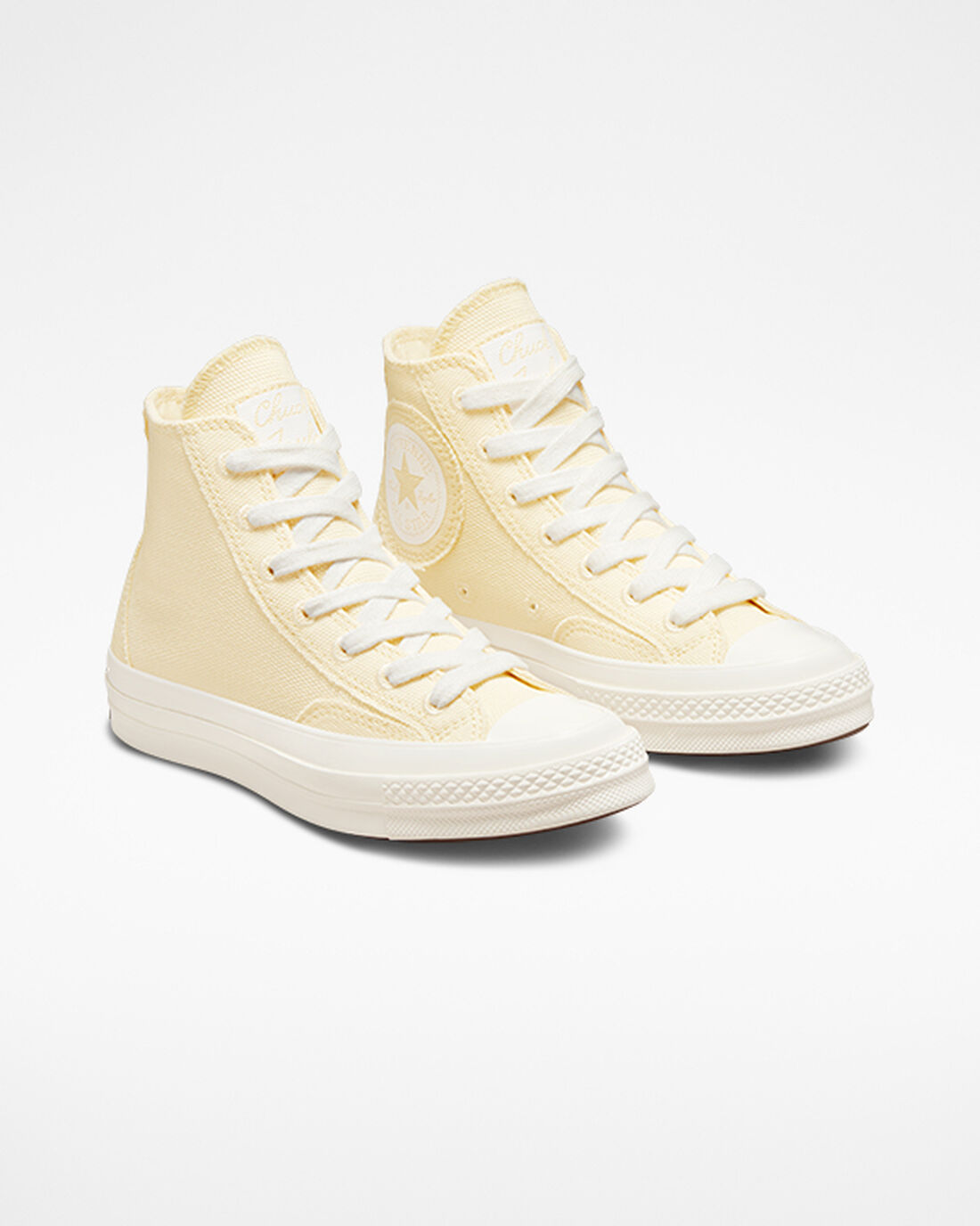 Converse Chuck 70 Raw Edge Höga Sneakers Dam Beige | Sverige-53429