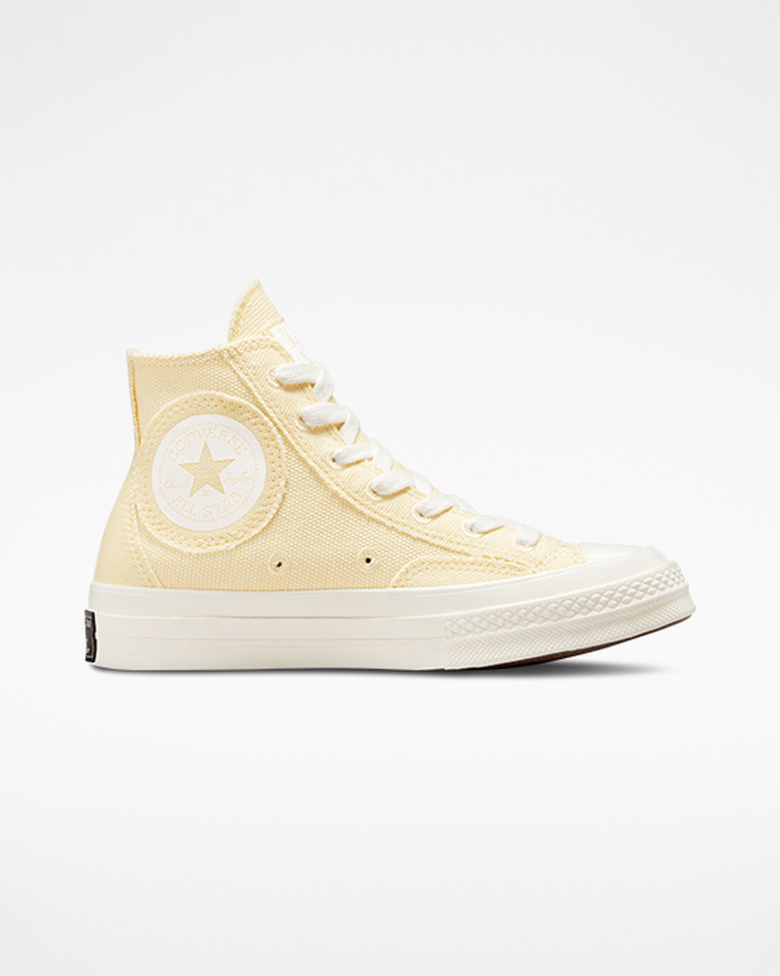 Converse Chuck 70 Raw Edge Höga Sneakers Dam Beige | Sverige-53429