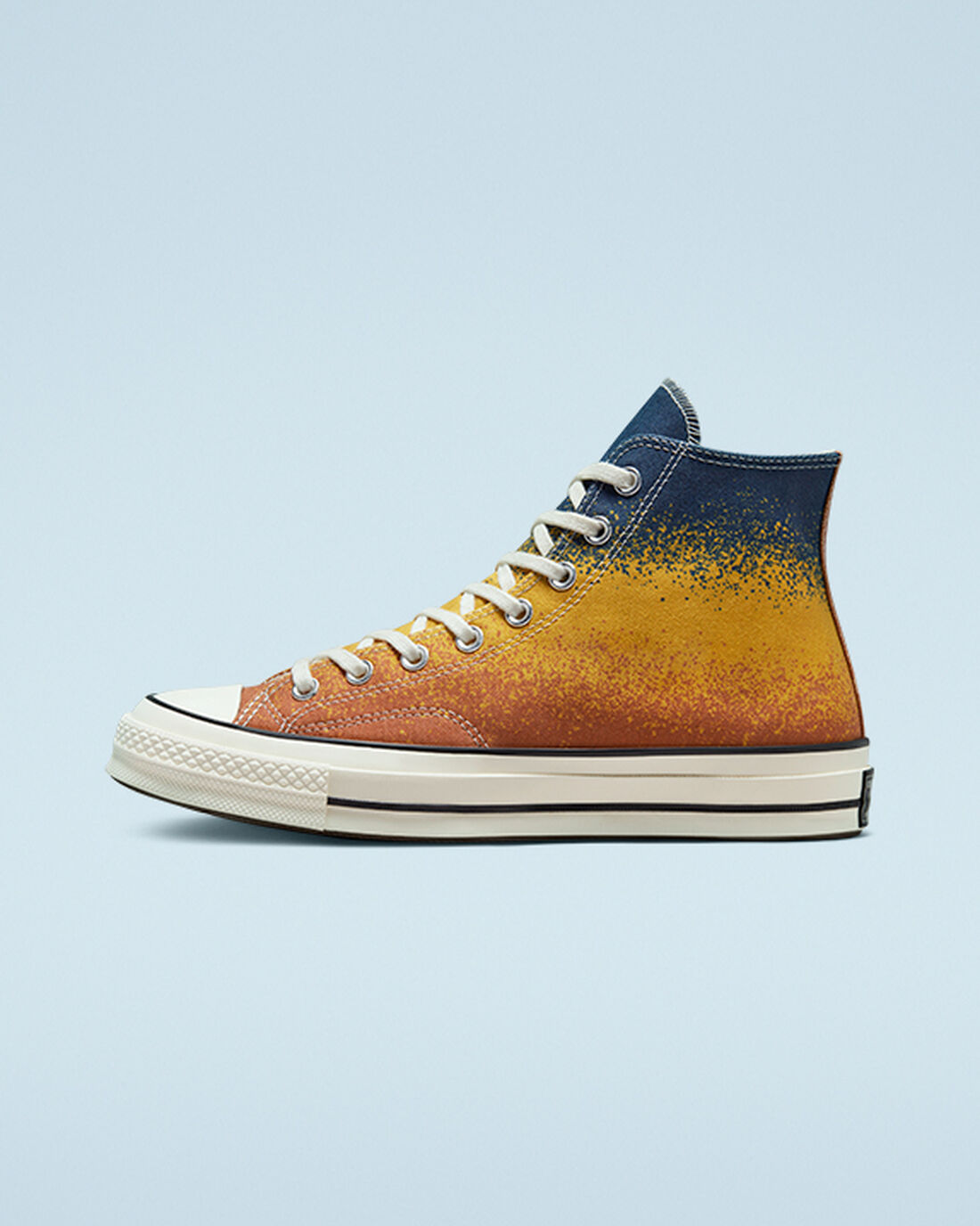 Converse Chuck 70 Scatter Dye Höga Sneakers Dam Guld | Sverige-16953