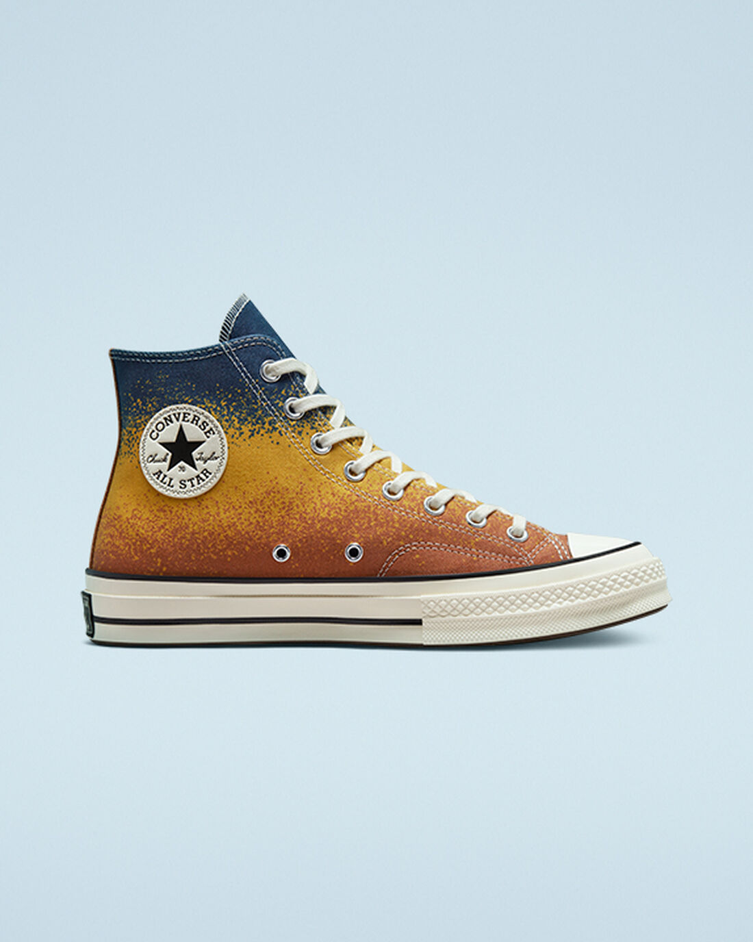 Converse Chuck 70 Scatter Dye Höga Sneakers Dam Guld | Sverige-16953