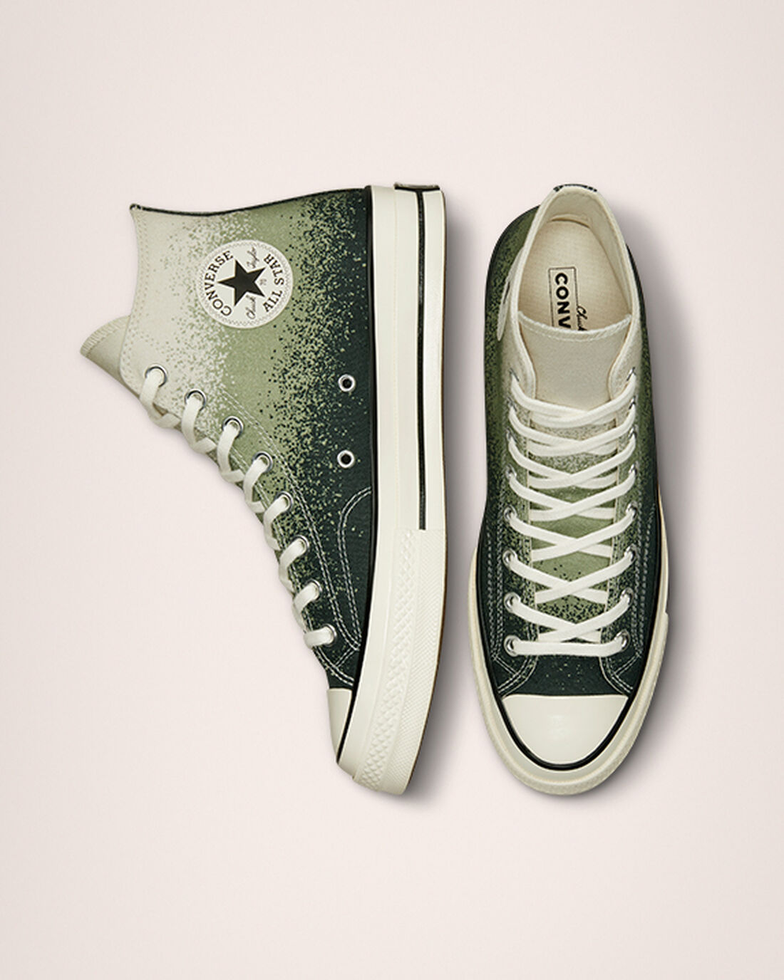 Converse Chuck 70 Scatter Dye Höga Sneakers Dam Svarta | Sverige-63895