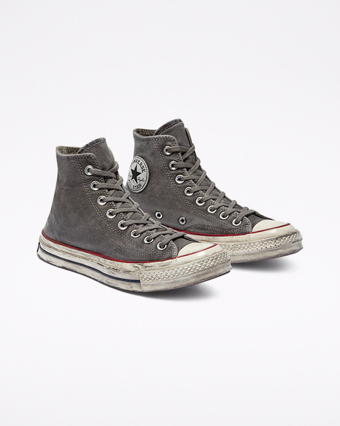 Converse Chuck 70 Smoked Canvas Höga Sneakers Dam Vita | Sverige-10894