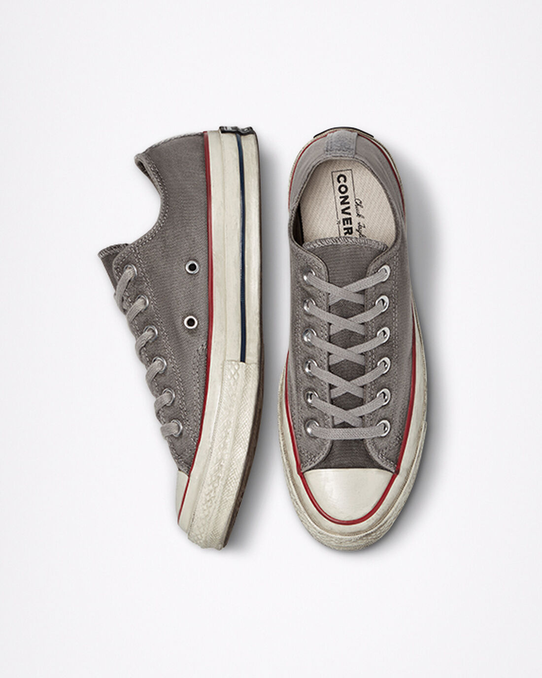 Converse Chuck 70 Smoked Canvas Sneakers Herr Vita | Sverige-02574