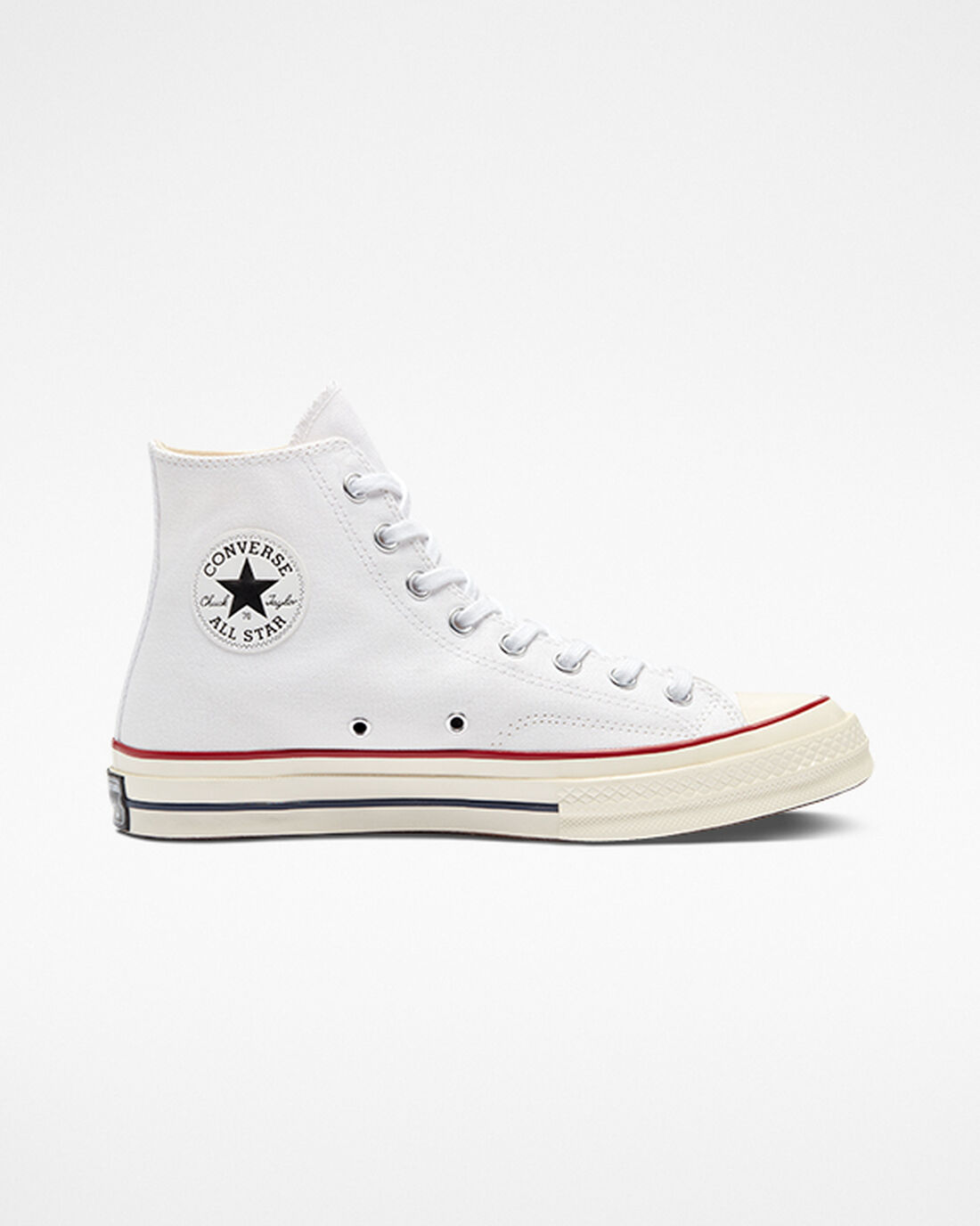 Converse Chuck 70 Star Patchwork Höga Sneakers Dam Vita Olika Färger | Sverige-89534