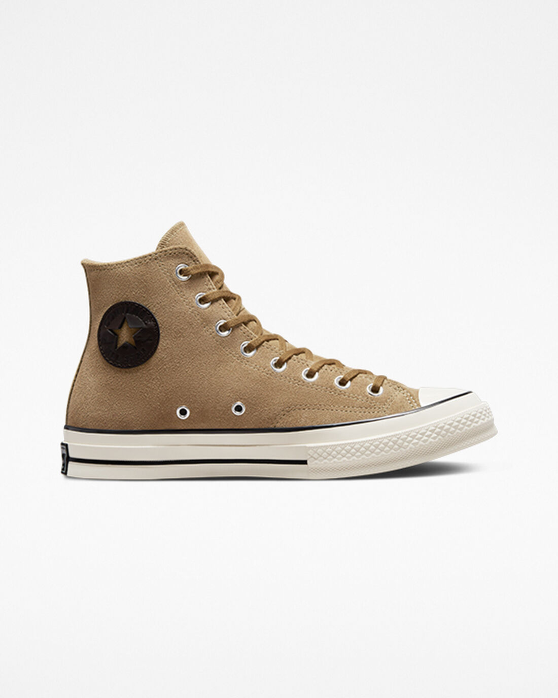 Converse Chuck 70 Suede Höga Sneakers Dam Bruna/Svarta | Sverige-02439