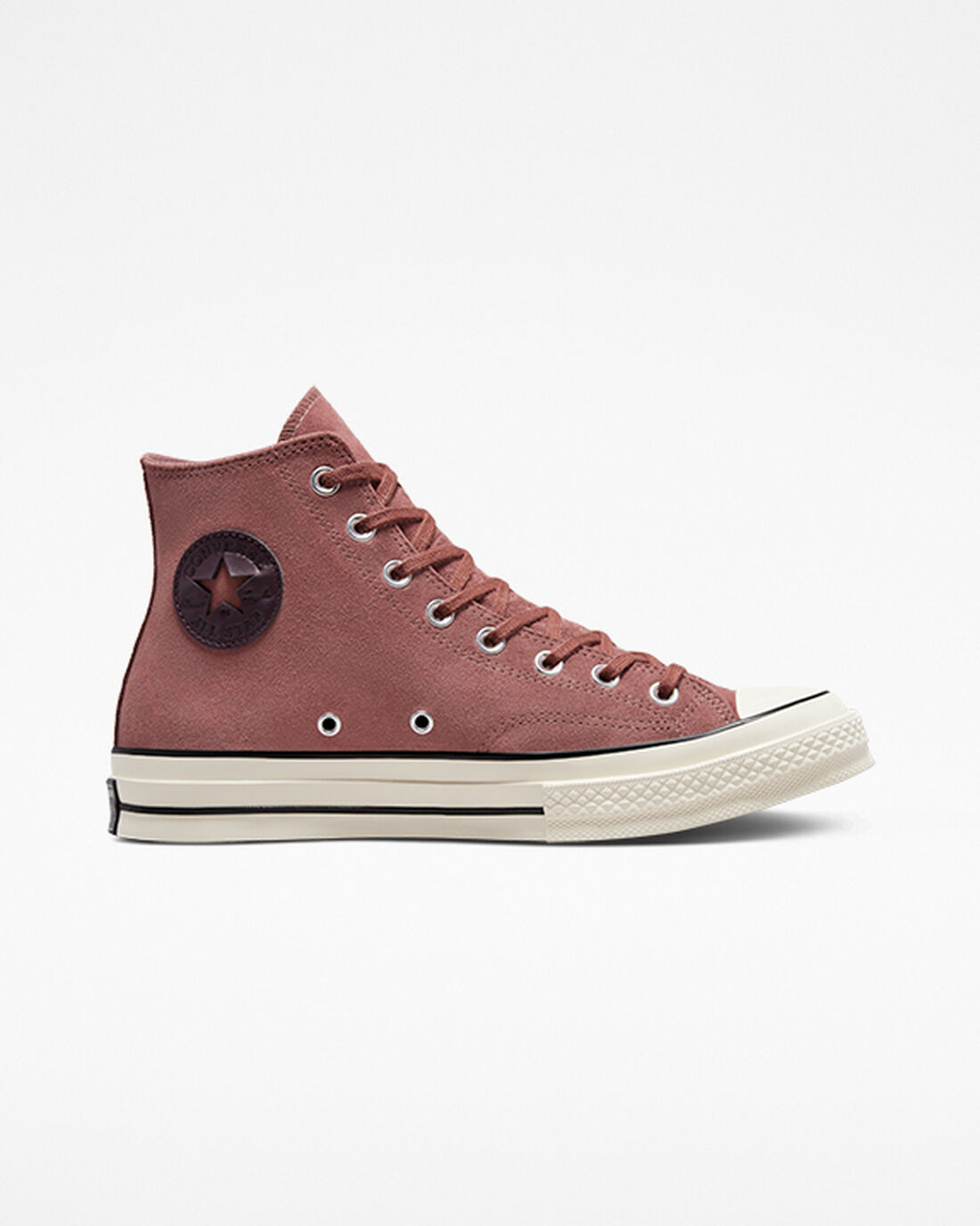 Converse Chuck 70 Suede Höga Sneakers Dam Burgundy/Svarta | Sverige-70894