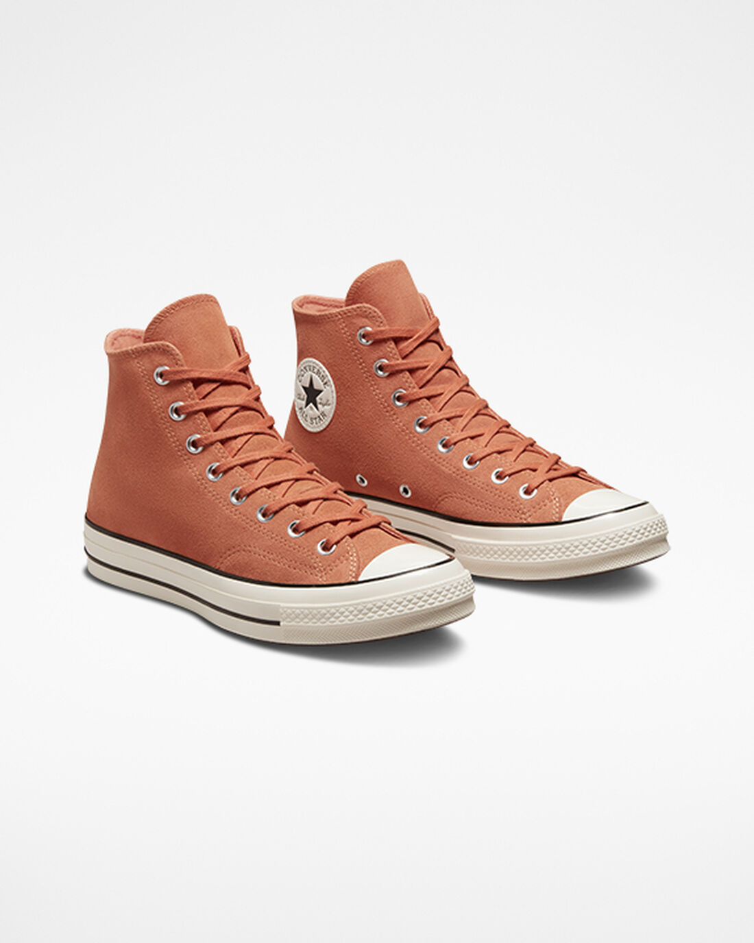 Converse Chuck 70 Suede Höga Sneakers Herr Orange/Svarta | Sverige-15268