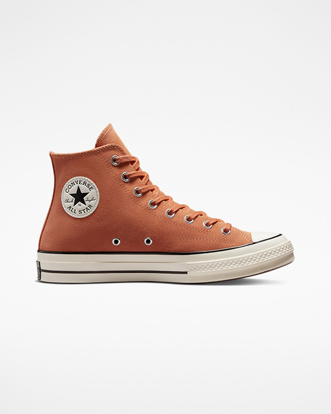 Converse Chuck 70 Suede Höga Sneakers Herr Orange/Svarta | Sverige-15268