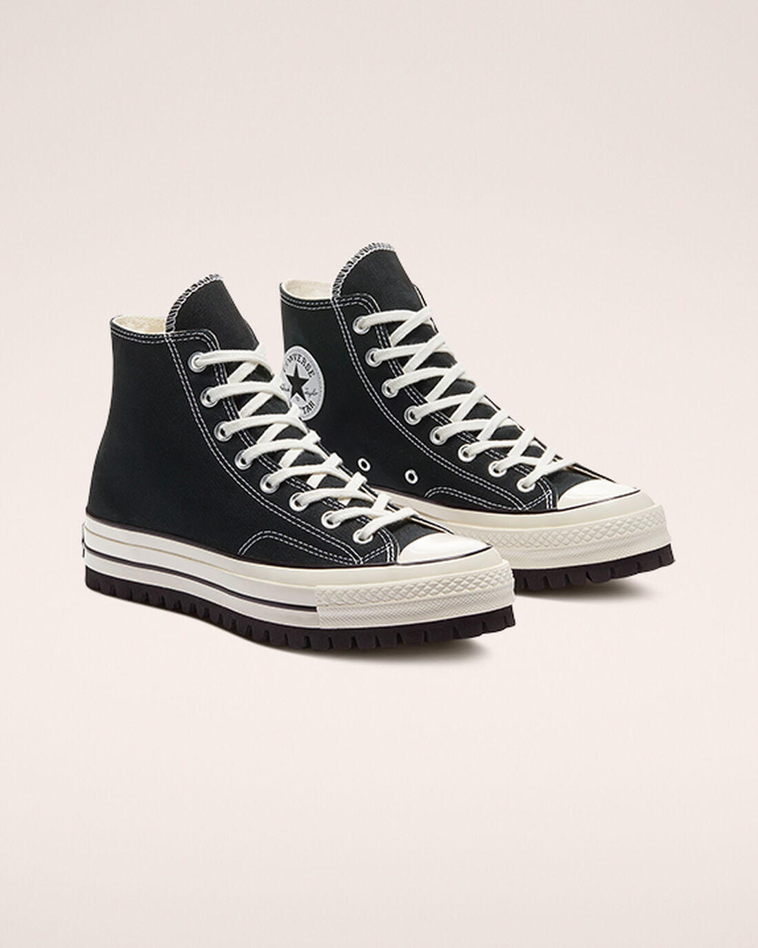 Converse Chuck 70 Trek Höga Sneakers Dam Svarta | Sverige-87215