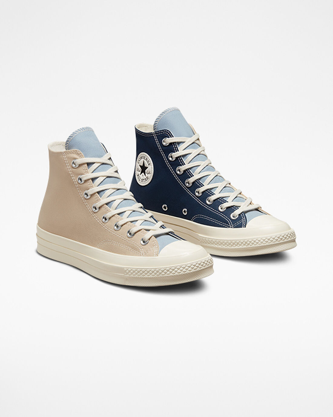 Converse Chuck 70 Tri-Panel Höga Sneakers Herr Marinblå | Sverige-13820