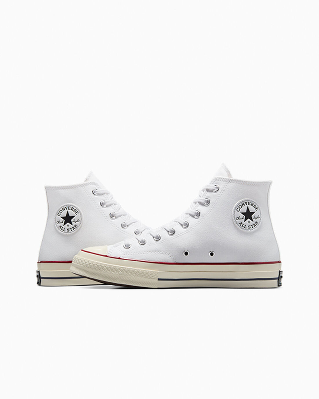 Converse Chuck 70 Vintage Canvas Höga Sneakers Dam Vita | Sverige-09715