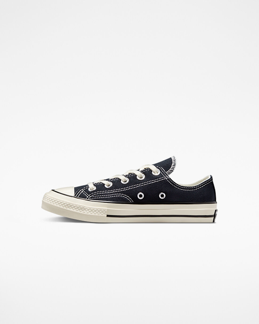 Converse Chuck 70 Vintage Canvas Sneakers Pojke Svarta | Sverige-05768