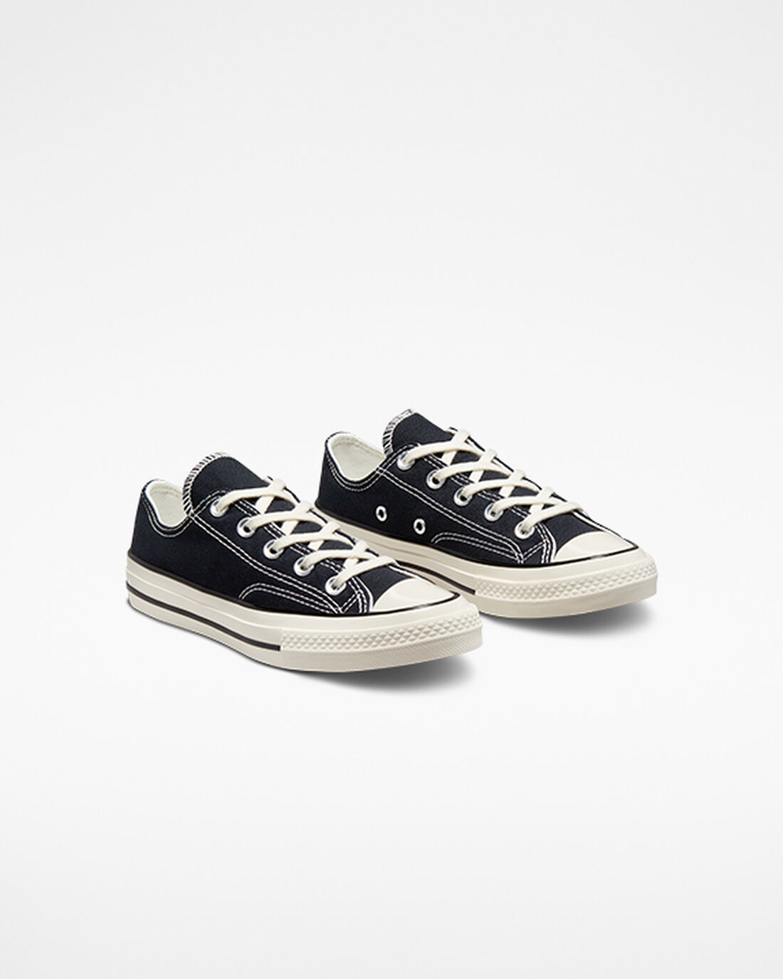 Converse Chuck 70 Vintage Canvas Sneakers Pojke Svarta | Sverige-05768