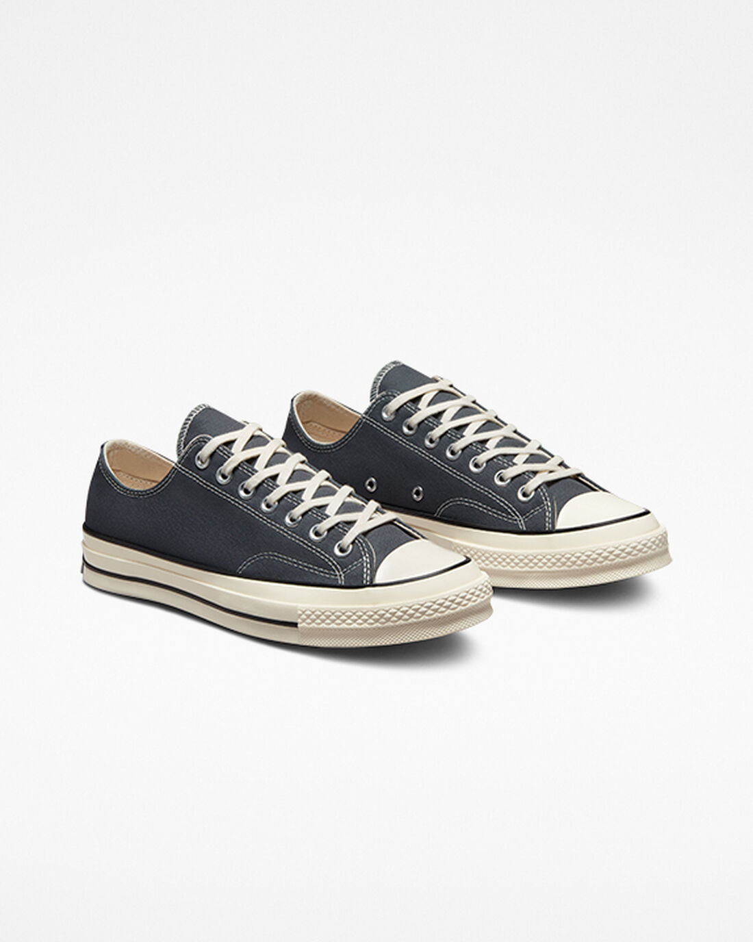 Converse Chuck 70 Vintage Canvas Sneakers Dam Grå/Svarta | Sverige-80429