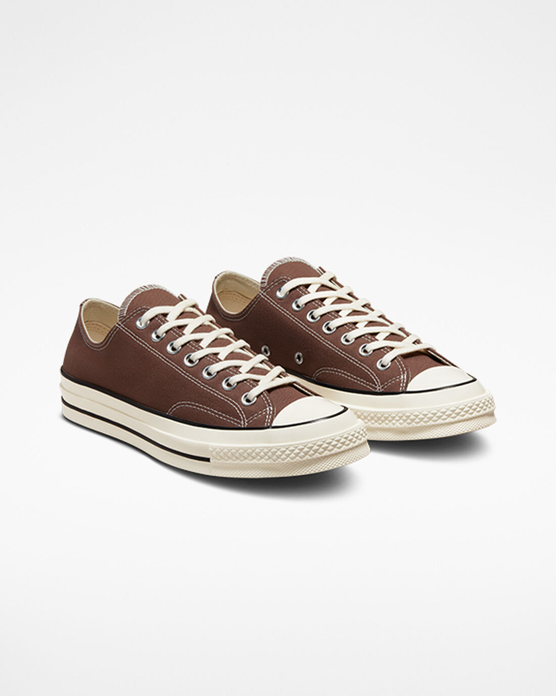 Converse Chuck 70 Vintage Canvas Sneakers Dam Bruna/Svarta | Sverige-83076