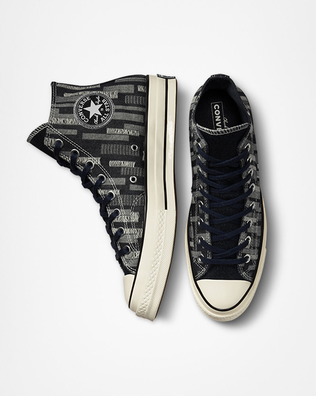 Converse Chuck 70 Workwear Denim Höga Sneakers Herr Obsidian/Svarta | Sverige-53416