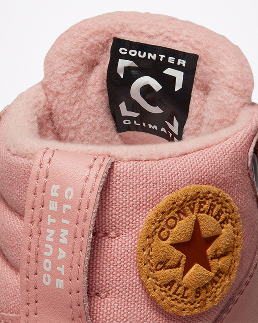 Converse Chuck Taylor All Star Berkshire Boot Easy-On Leather Höga Sneakers Pojke Rosa | Sverige-08769