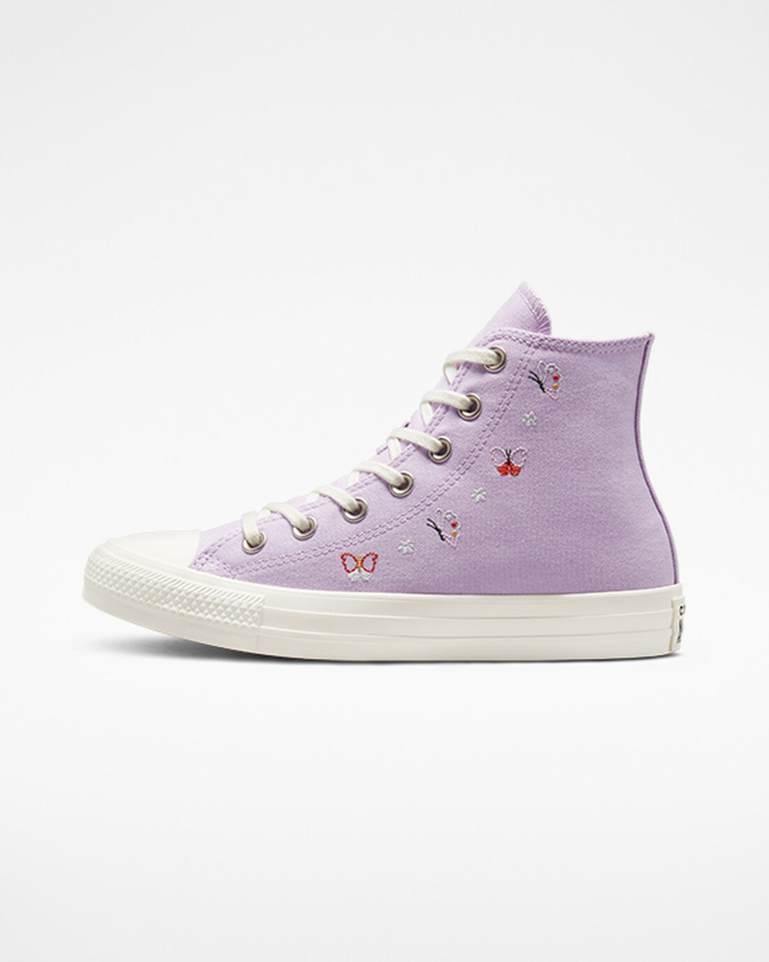 Converse Chuck Taylor All Star Butterfly Wings Höga Sneakers Dam Lila/Svarta | Sverige-12063