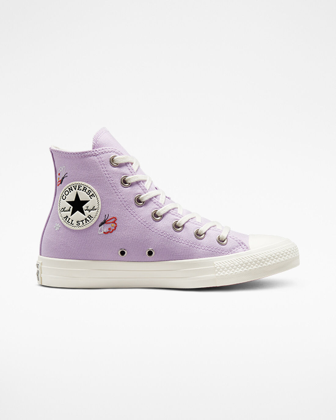 Converse Chuck Taylor All Star Butterfly Wings Höga Sneakers Dam Lila/Svarta | Sverige-12063