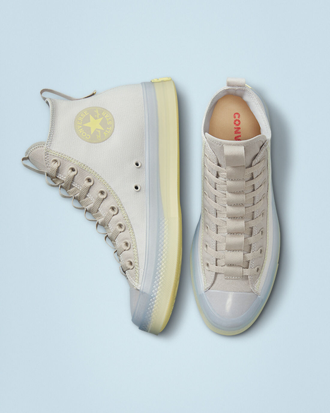 Converse Chuck Taylor All Star CX Explore Desert Sunset Höga Sneakers Dam Beige | Sverige-12670