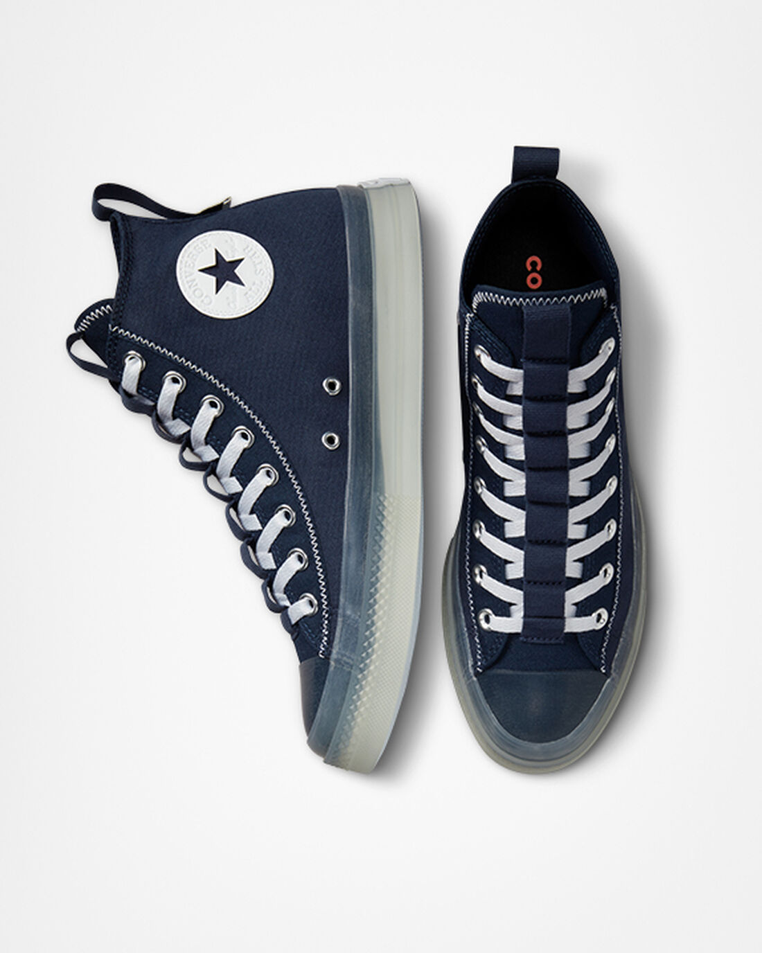 Converse Chuck Taylor All Star CX Explore Höga Sneakers Dam Obsidian/Vita | Sverige-15793