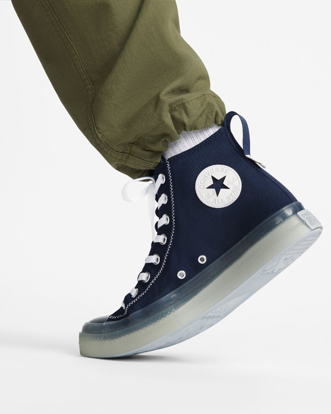 Converse Chuck Taylor All Star CX Explore Höga Sneakers Dam Obsidian/Vita | Sverige-15793