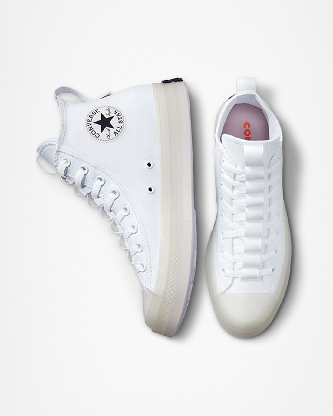 Converse Chuck Taylor All Star CX Explore Höga Sneakers Herr Vita/Svarta | Sverige-26815