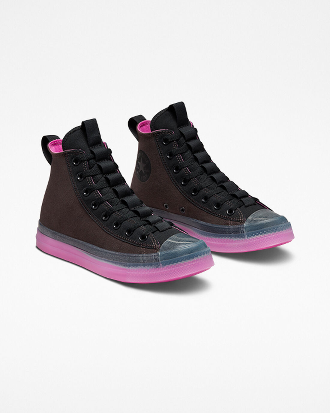 Converse Chuck Taylor All Star CX Explore Edge Glow Höga Sneakers Dam Bruna/Svarta | Sverige-48067