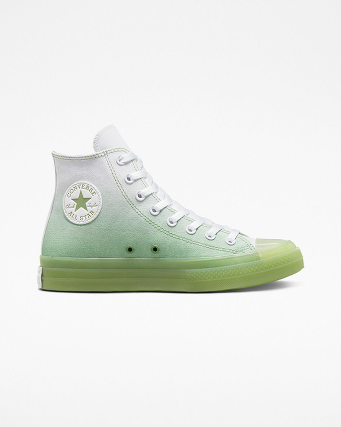 Converse Chuck Taylor All Star CX Gradient Höga Sneakers Herr Gröna/Vita/Gröna | Sverige-27680