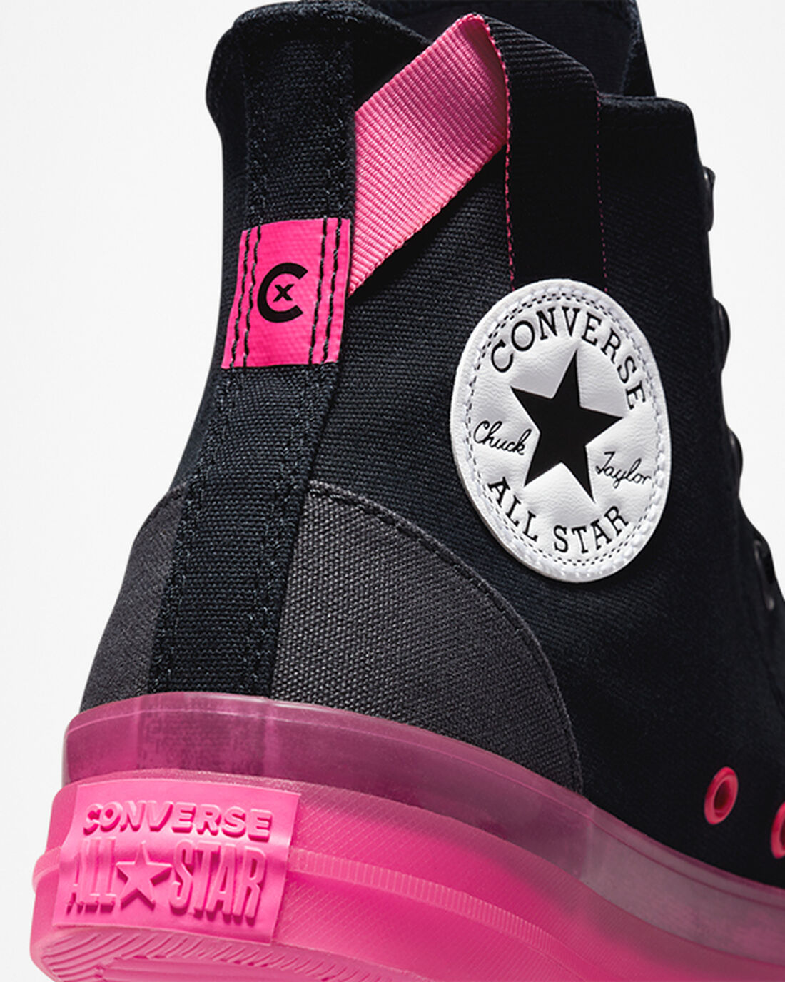 Converse Chuck Taylor All Star CX Höga Sneakers Herr Svarta/Rosa | Sverige-72139