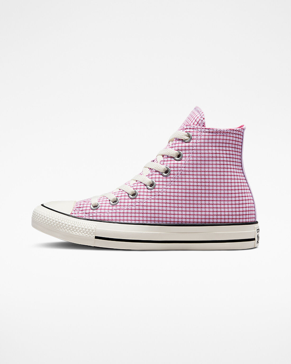 Converse Chuck Taylor All Star Checkered Höga Sneakers Dam Lila | Sverige-79634