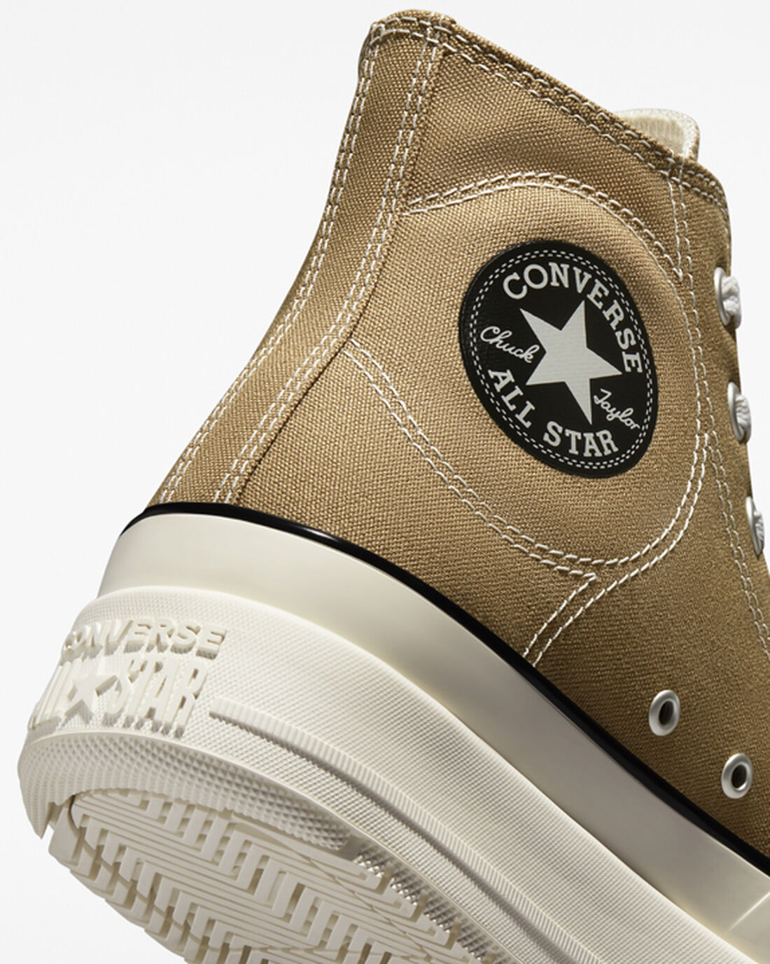 Converse Chuck Taylor All Star Construct Höga Sneakers Herr Khaki/Svarta | Sverige-14932