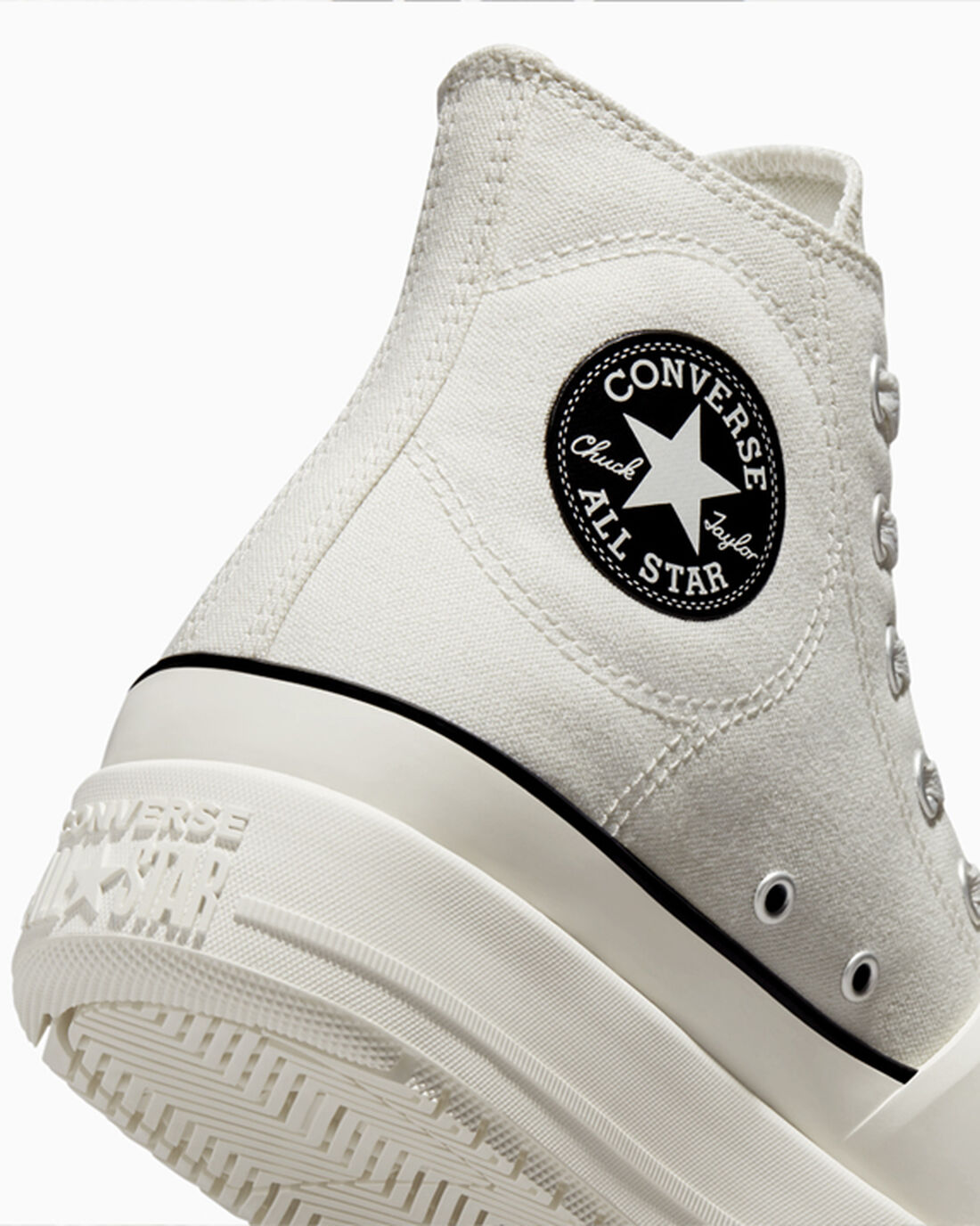 Converse Chuck Taylor All Star Construct Höga Sneakers Dam Vita/Svarta | Sverige-29176