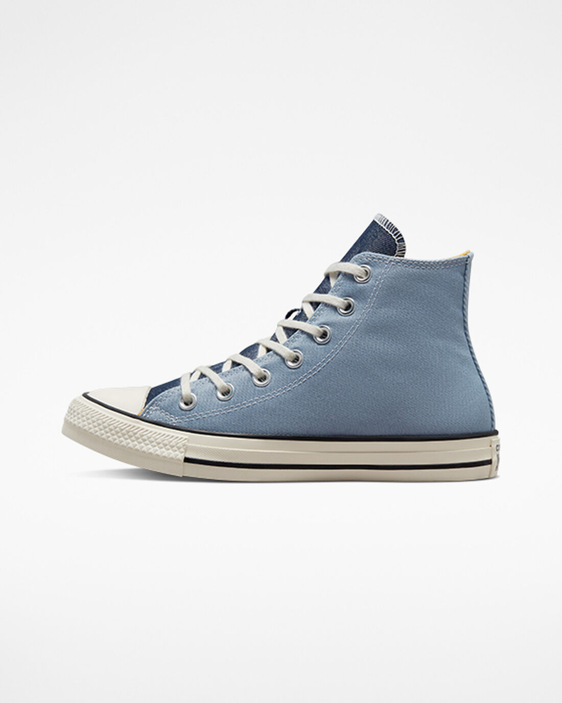 Converse Chuck Taylor All Star Denim Höga Sneakers Dam Marinblå | Sverige-07835