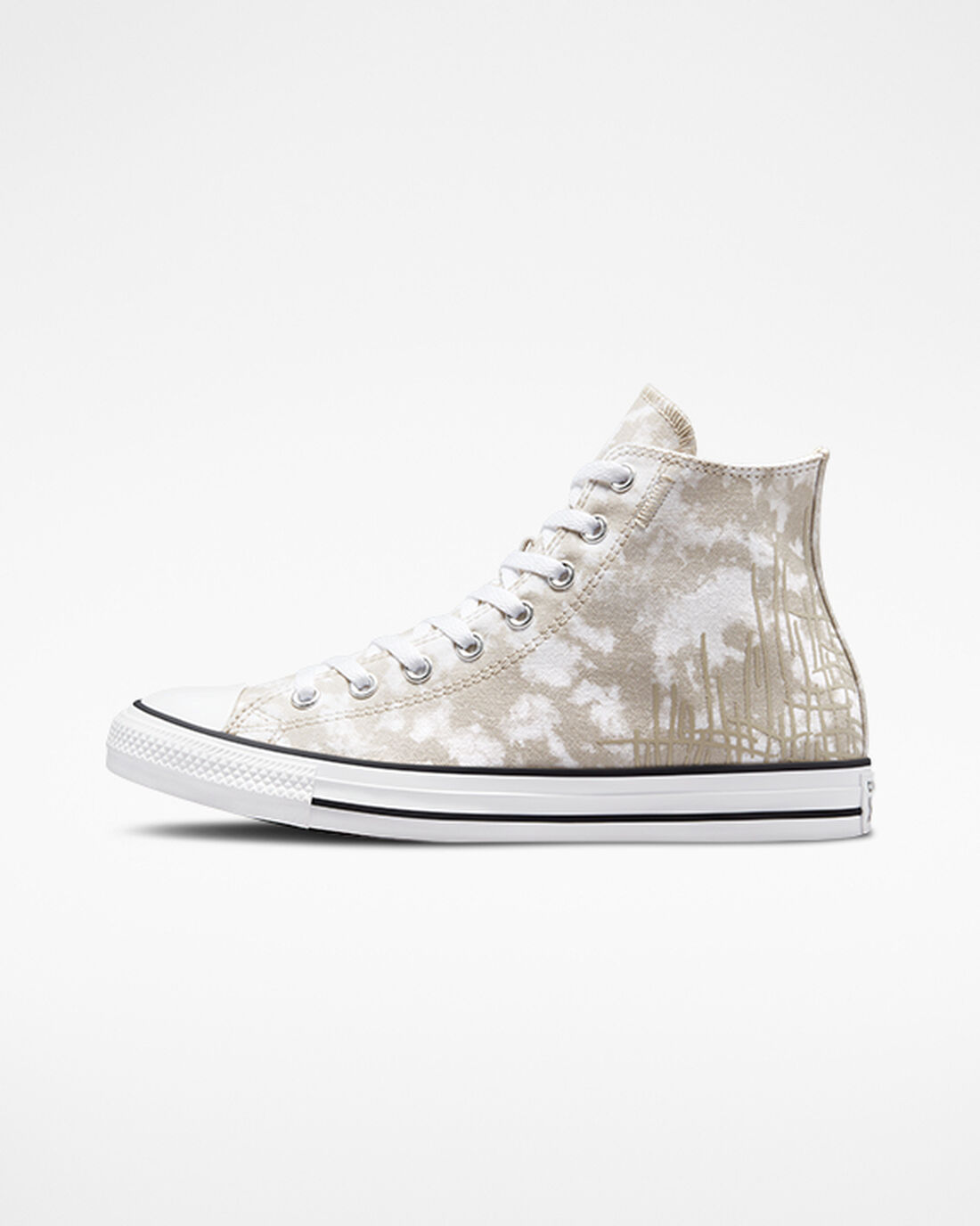 Converse Chuck Taylor All Star Dip Dye Höga Sneakers Herr Grå/Vita/Svarta | Sverige-62483