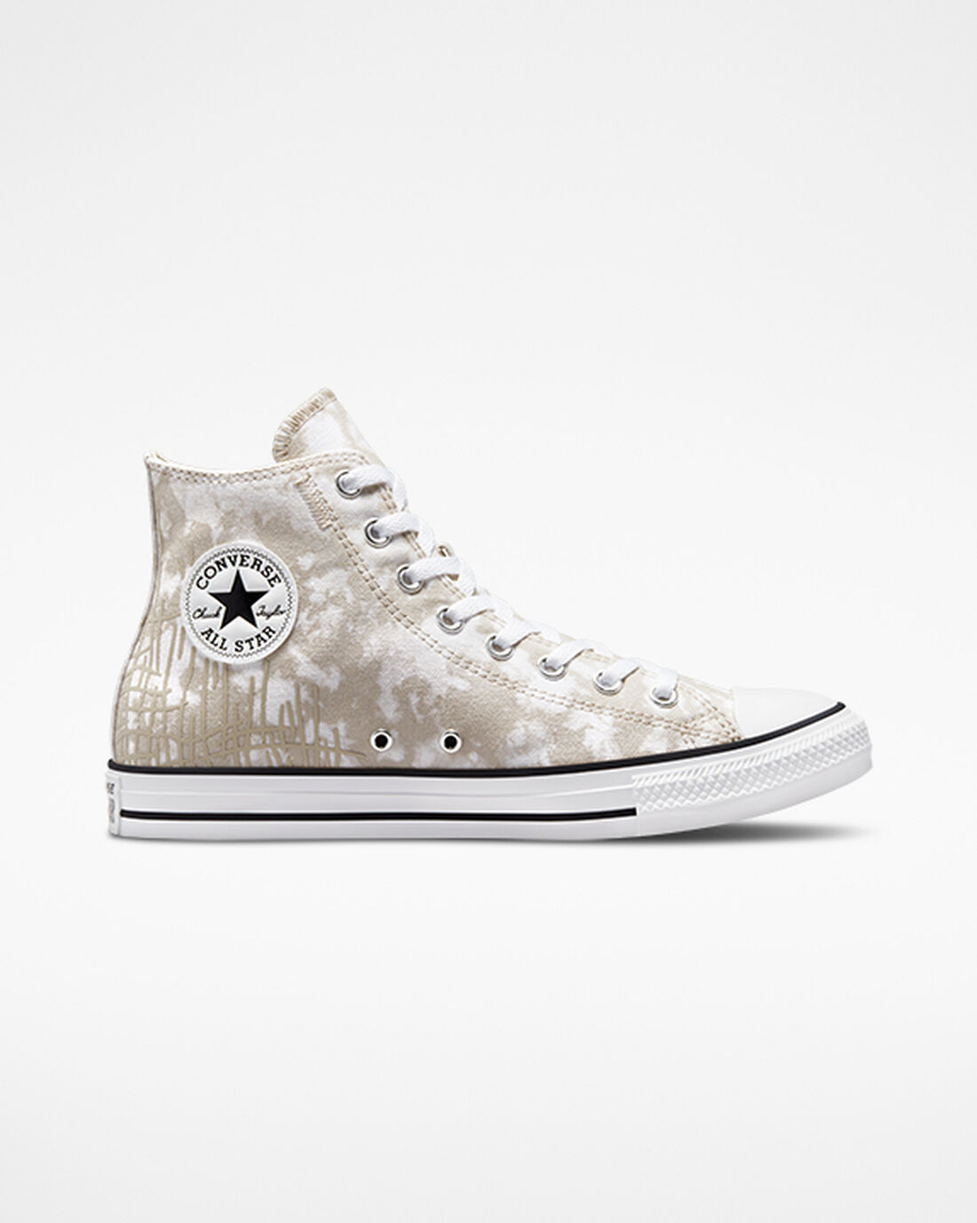 Converse Chuck Taylor All Star Dip Dye Höga Sneakers Herr Grå/Vita/Svarta | Sverige-62483