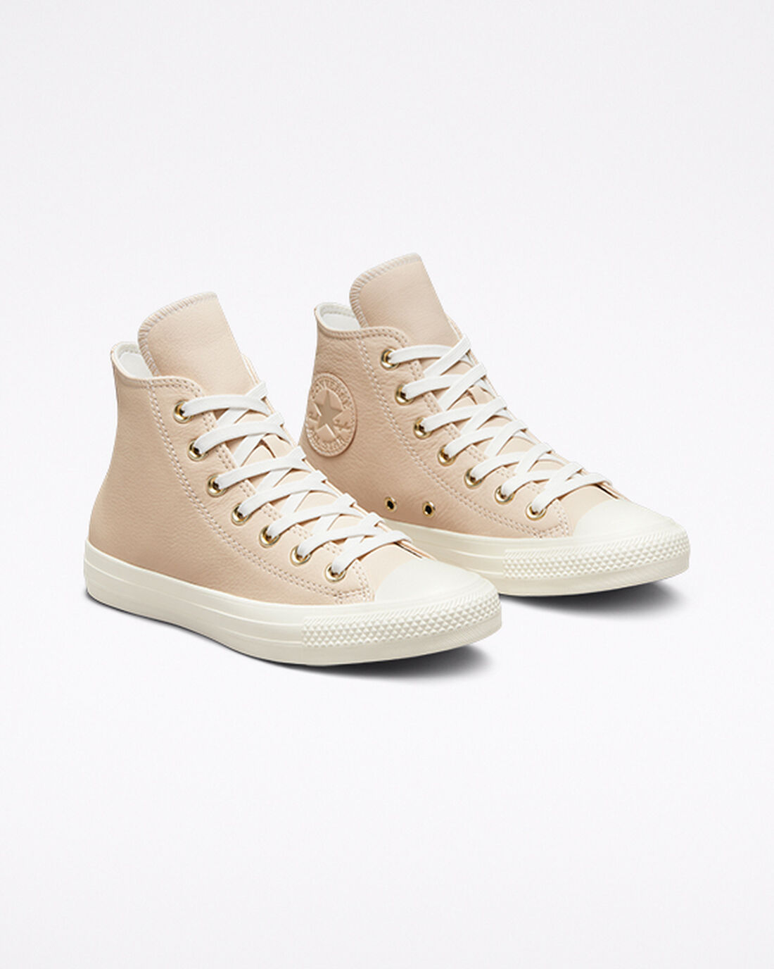 Converse Chuck Taylor All Star Earthy Neutrals Höga Sneakers Dam Aprikos/LjusGuld | Sverige-48137