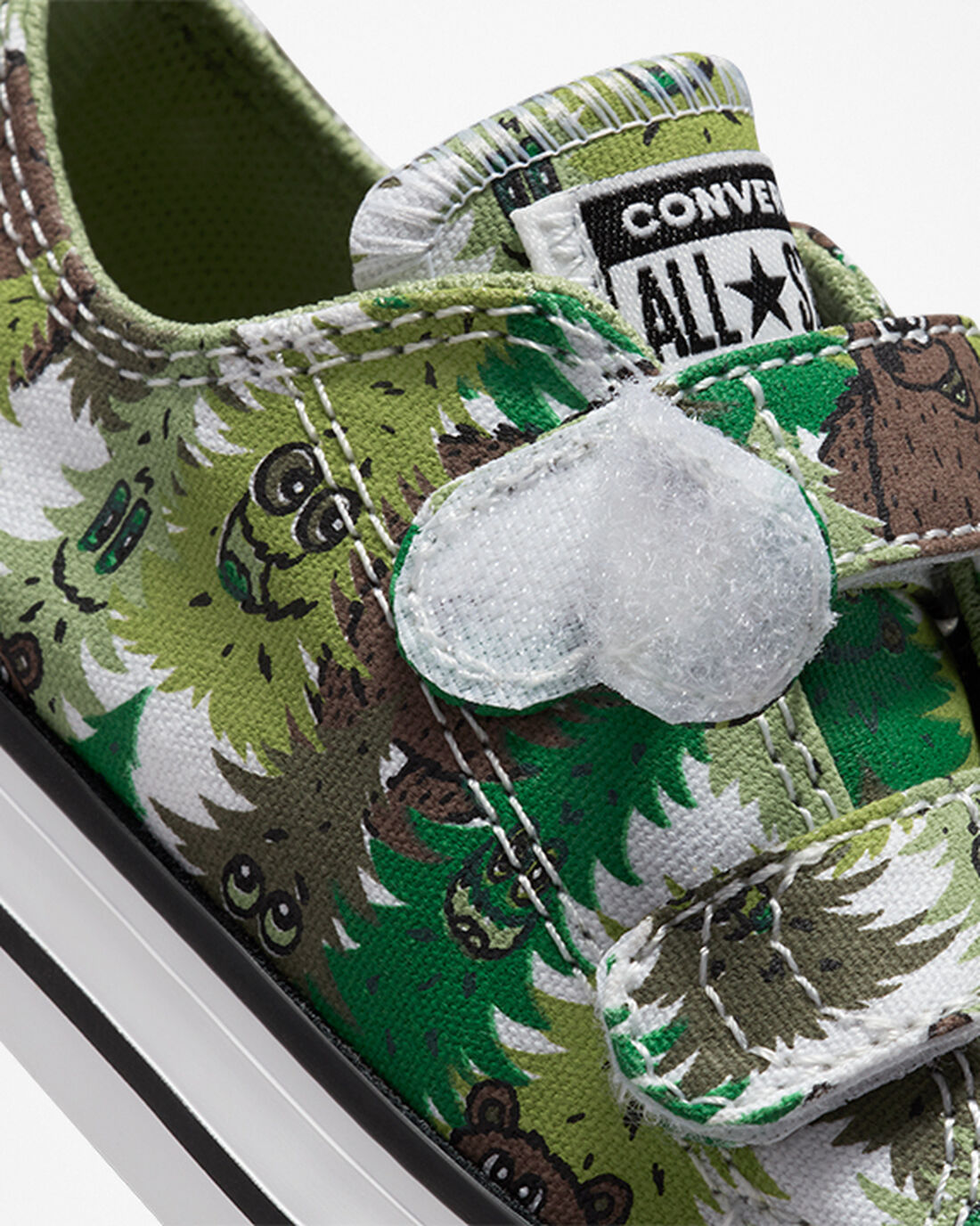 Converse Chuck Taylor All Star Easy-On Forest Camo Sneakers Pojke Vita/Gröna | Sverige-18246