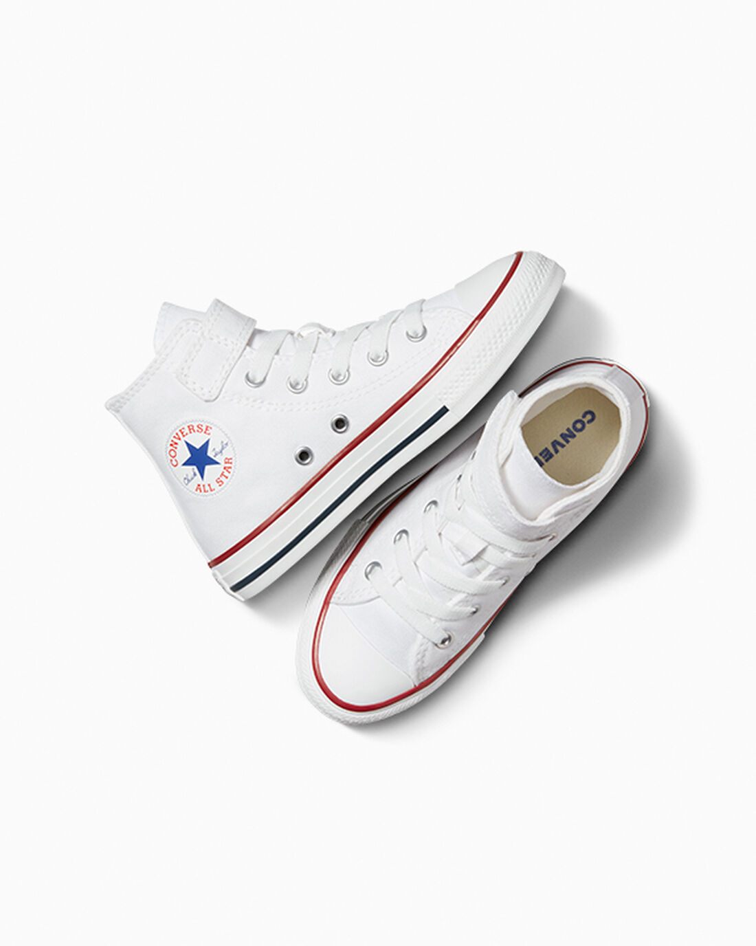 Converse Chuck Taylor All Star Easy-On Höga Sneakers Tjej Vita/Beige | Sverige-58139