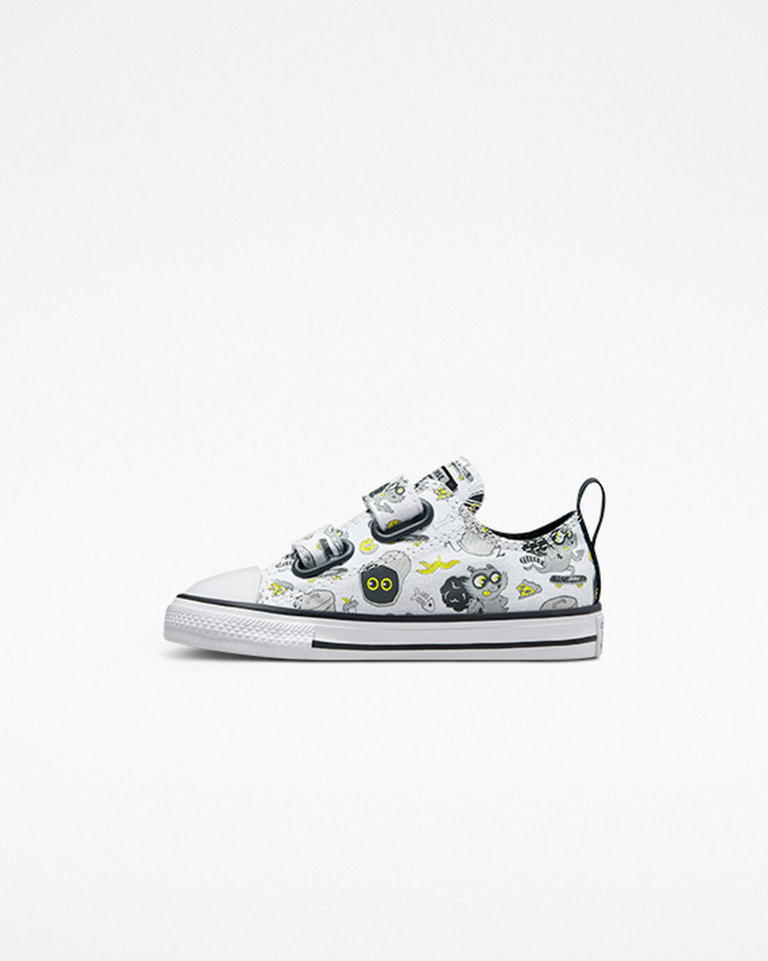 Converse Chuck Taylor All Star Easy-On Raccoons Sneakers Tjej Vita/Svarta/Grå | Sverige-64258