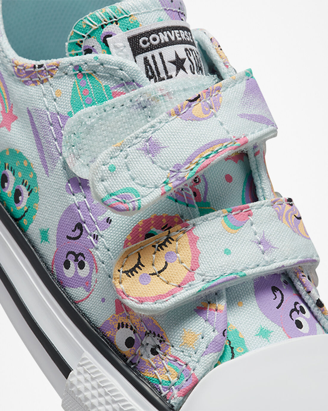 Converse Chuck Taylor All Star Easy-On Space Party Sneakers Tjej LjusTurkos/Lila/Vita | Sverige-14890