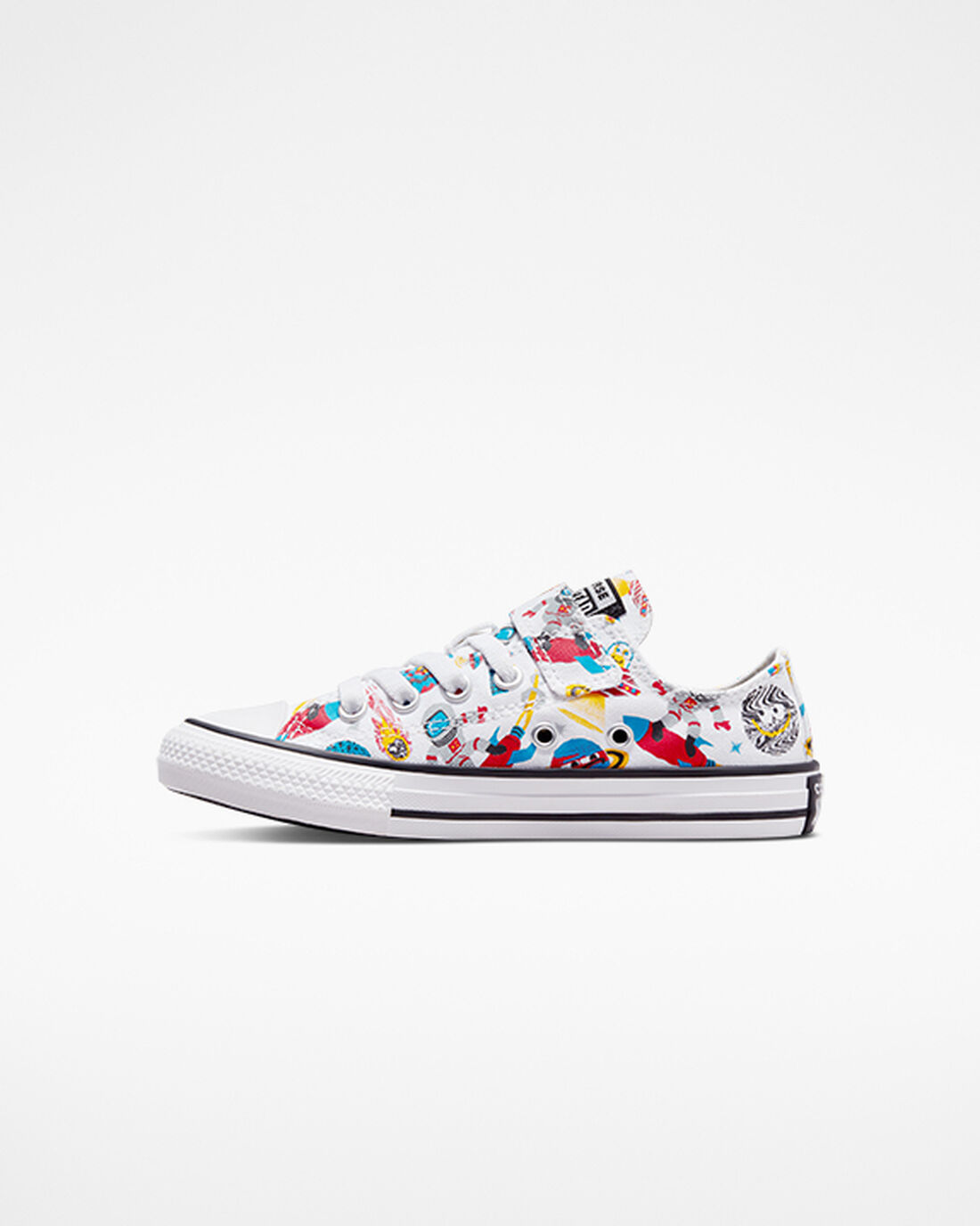 Converse Chuck Taylor All Star Easy-On Space Cruiser Sneakers Pojke Vita/Röda | Sverige-83291