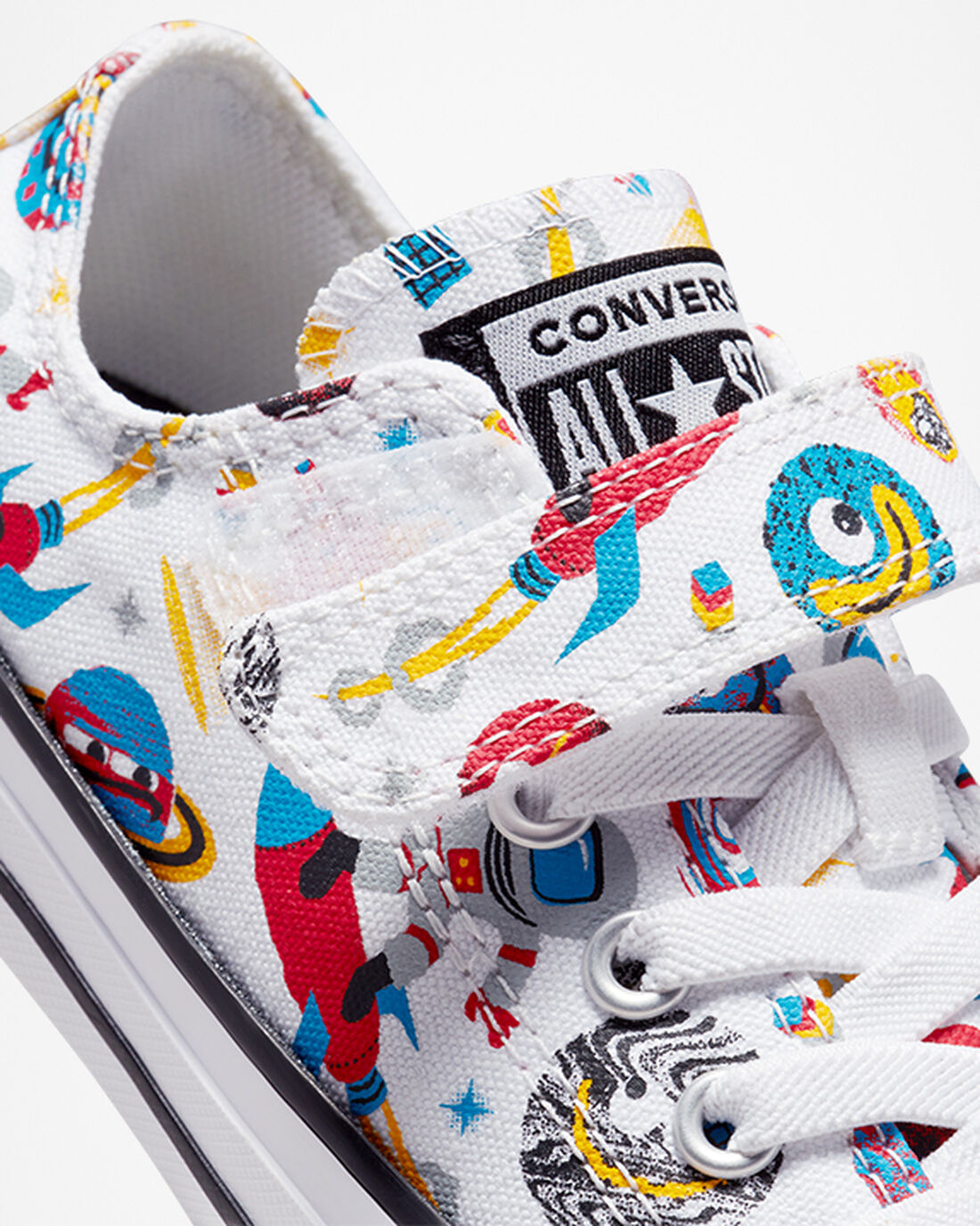 Converse Chuck Taylor All Star Easy-On Space Cruiser Sneakers Pojke Vita/Röda | Sverige-83291