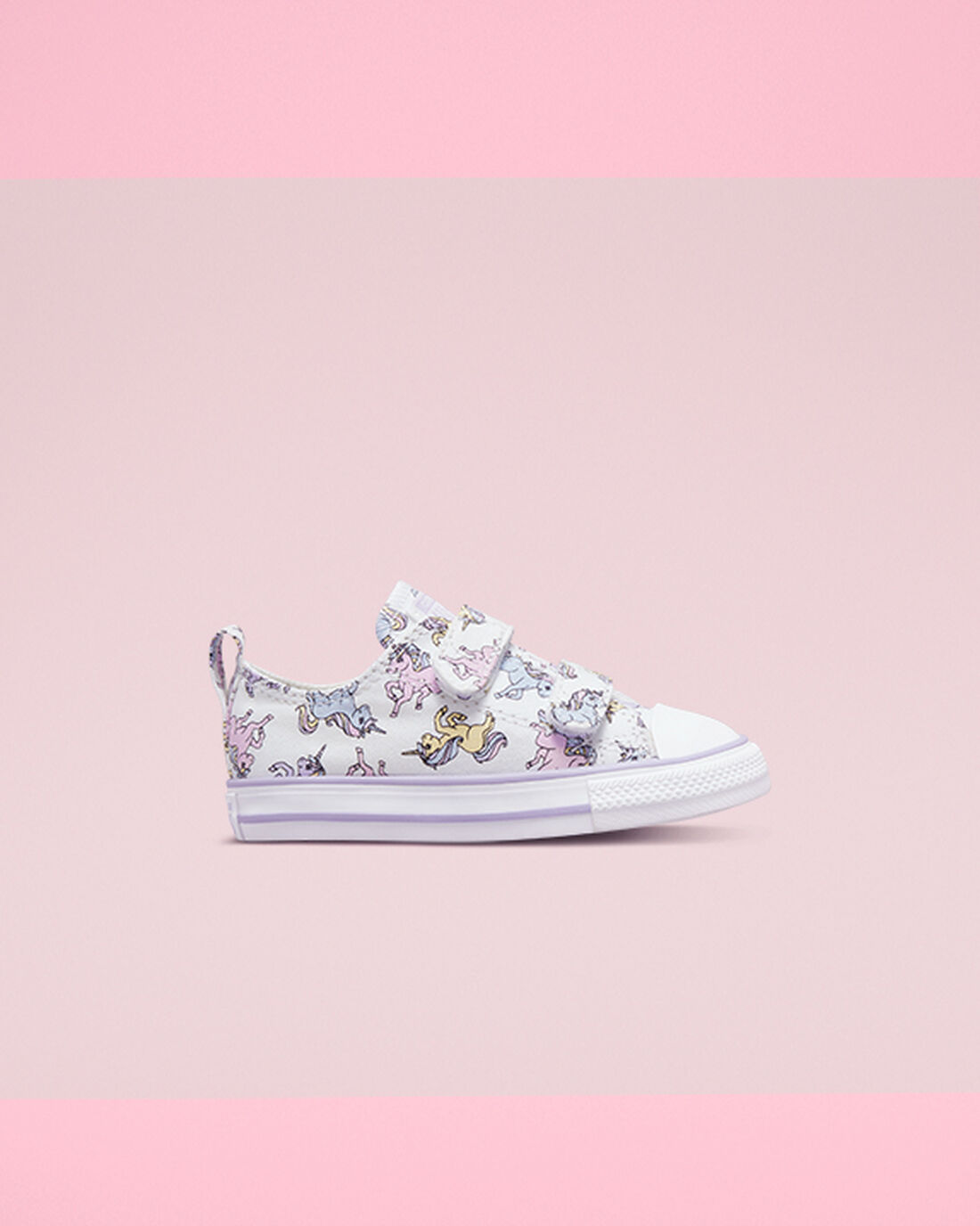 Converse Chuck Taylor All Star Easy-On Unicorns Sneakers Tjej Vita/Grå Lila | Sverige-02569